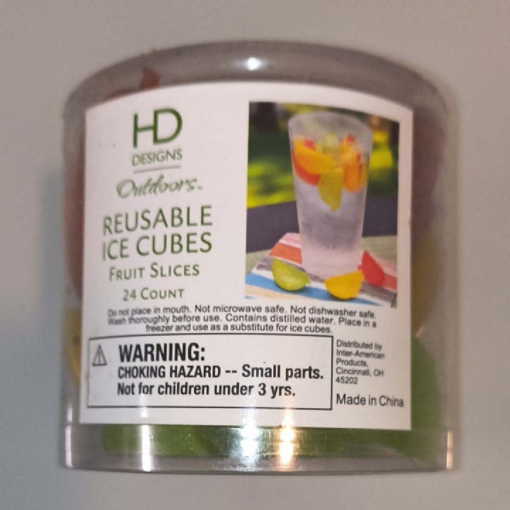 Outdoors Reusable Ice Cubes - Fruit Slices